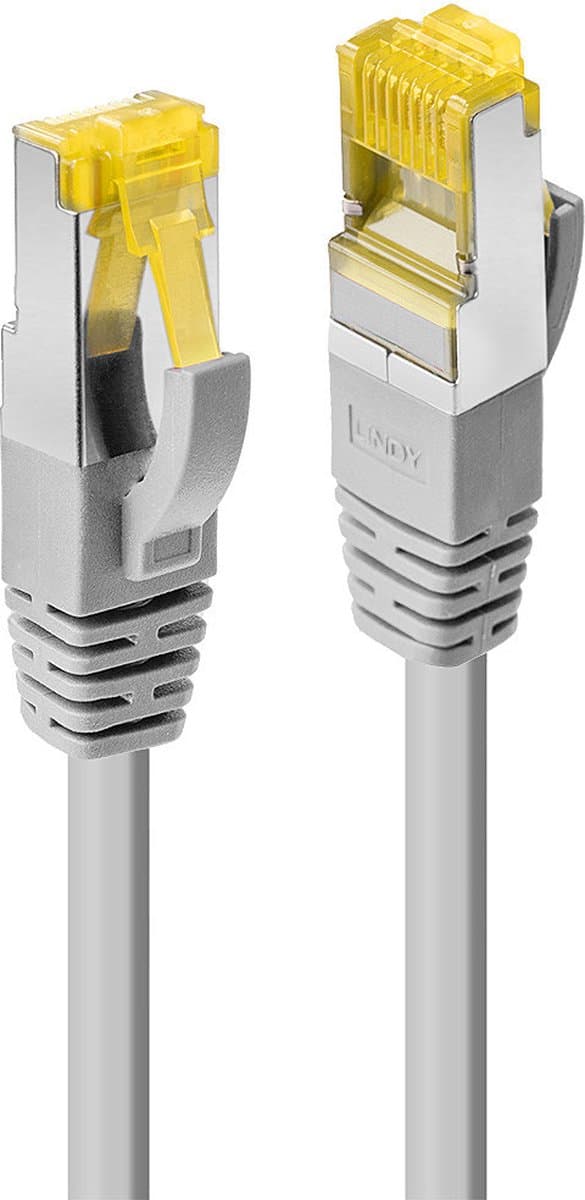 LINDY 47270 RJ45 Netwerkkabel, patchkabel CAT 6a (losse kabel CAT 7) S/FTP 20.00 m Grijs 1 stuk(s)