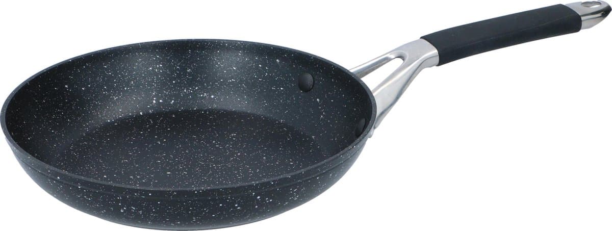 Alpina Koekenpan - 24 cm, Zwart
