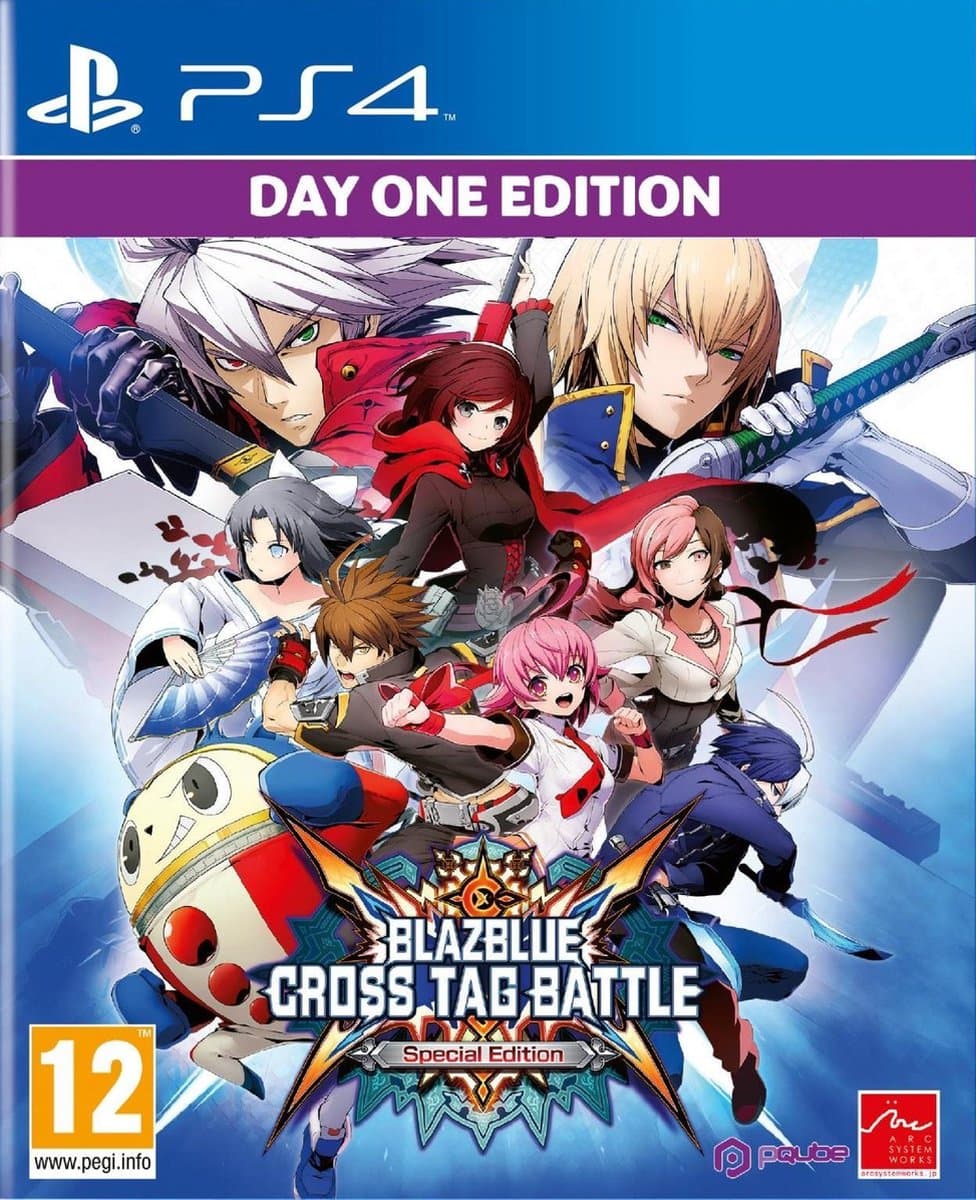 PlayStation 4 Video Game Meridiem Games BlazBlue Cross Tag Battle