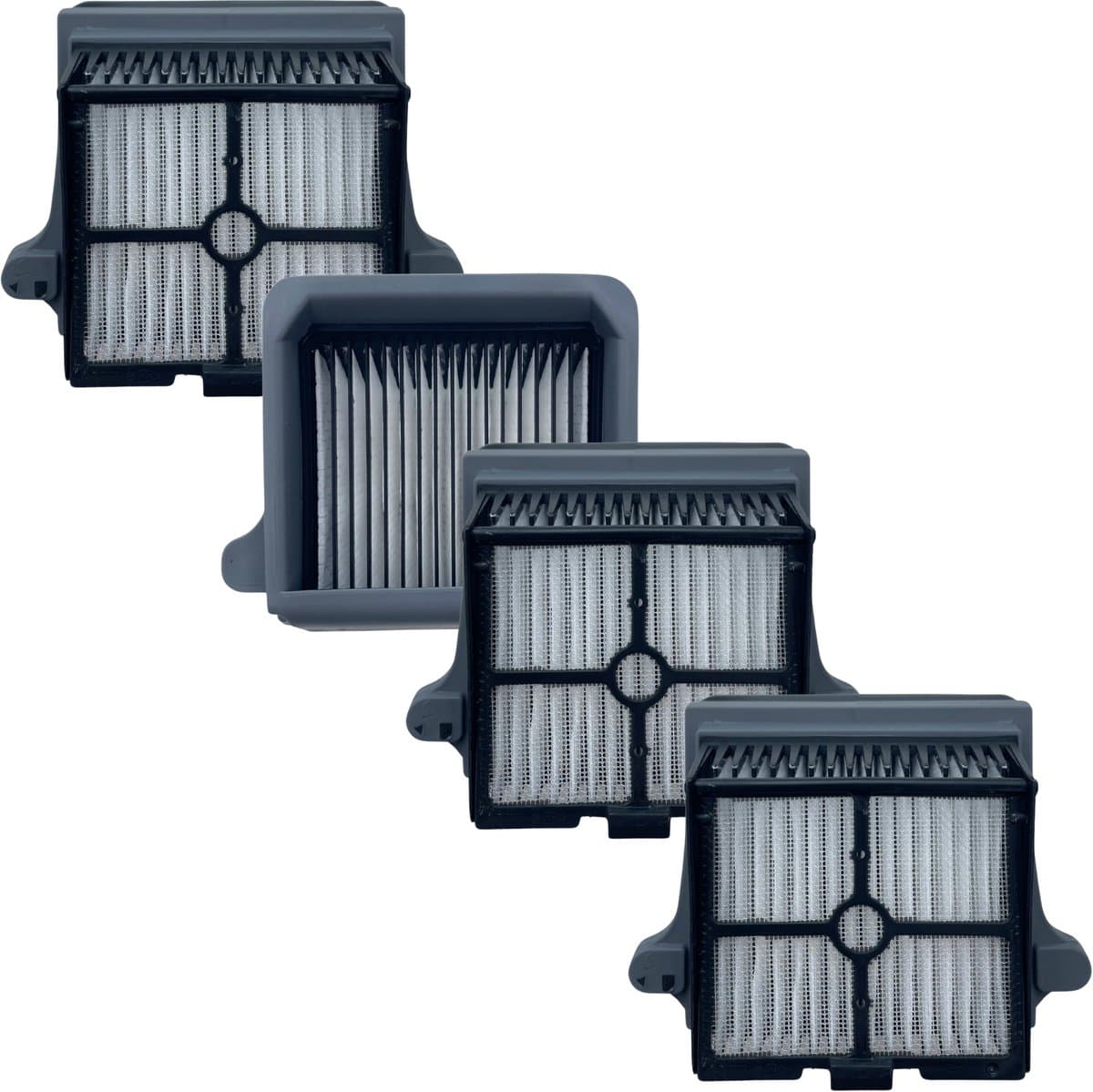 Filter geschikt voor Tineco Floor One S6 / Floor One S7 PRO [Set 4] Vervangingsfilter stofzuiger