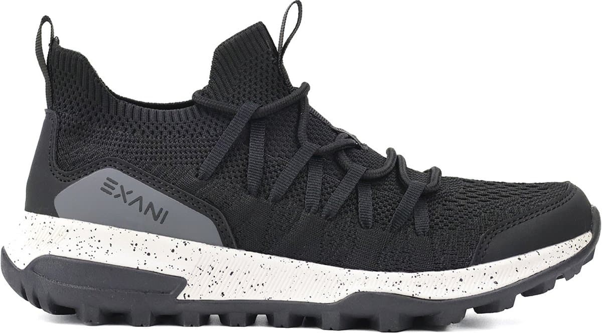 Exani ATLAS - Dames Sneakers Zwart - Comfortabele & Veelzijdige Schoenen