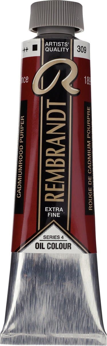 Rembrandt Olieverf Tube 40 ml Cadmiumrood Purper 309