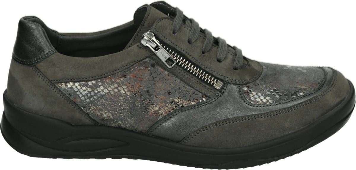 Strober - KORA 65065H - Lage sneakersDames sneakers - Kleur: Grijs - Maat: 41