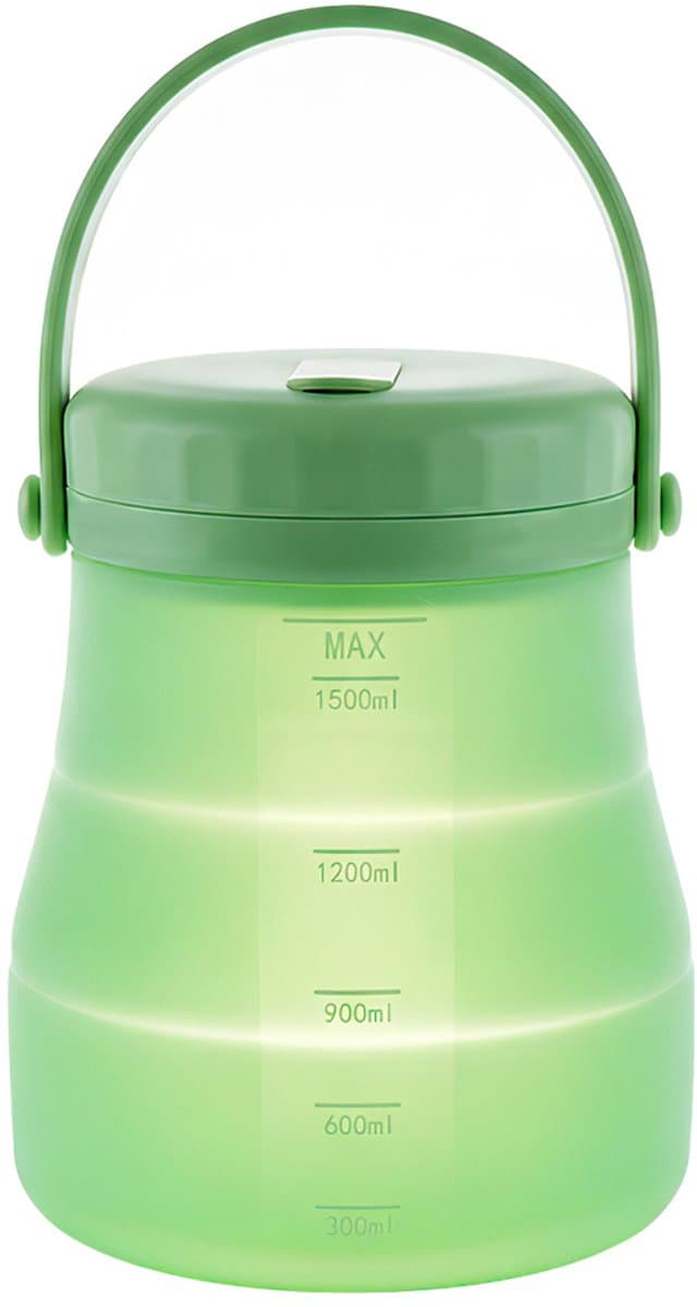 Topmelon Bewaardozen siliconen - Opvouwbare Voorraaddoos - Opbergpot -Vershoudzakken food savers - containers geschikt voor koelkasten groente 1600ML 1600ML