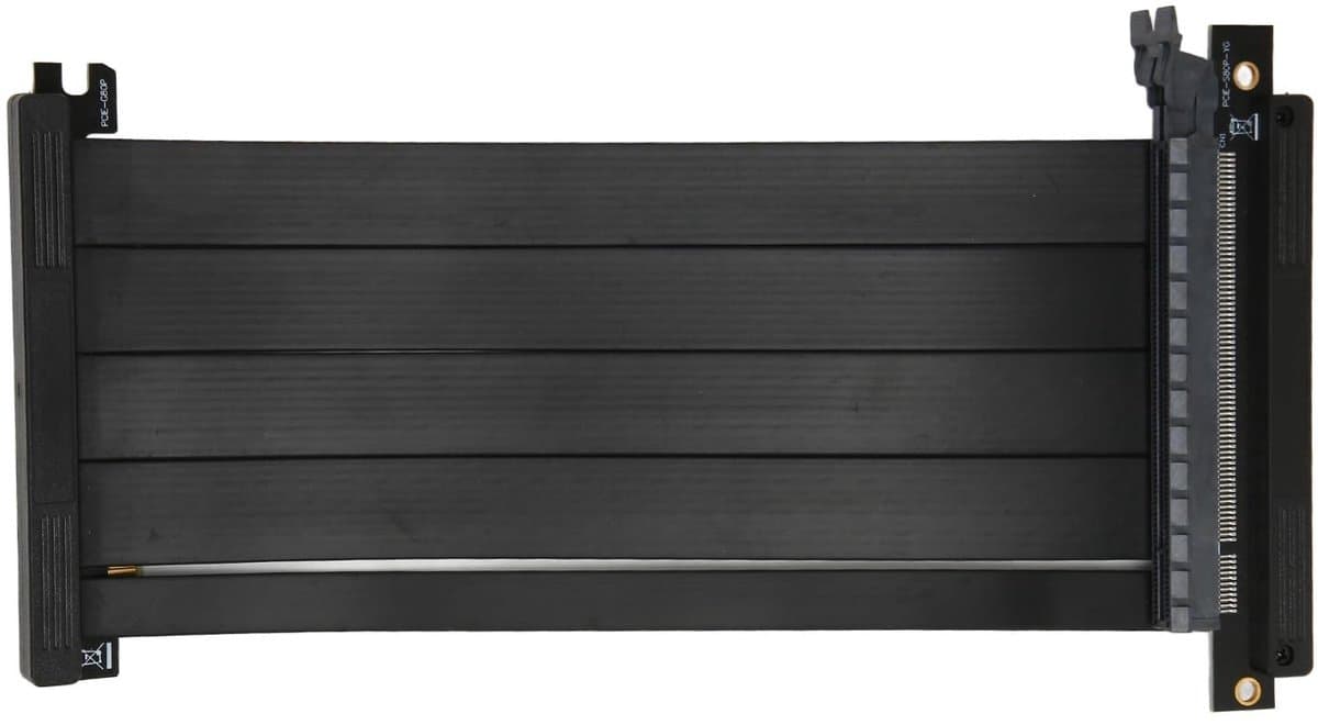 Grafische Kaart Verlenging - PCIe Riser Kabel - PC Componenten - Dual Reverse X16 - Flexibel