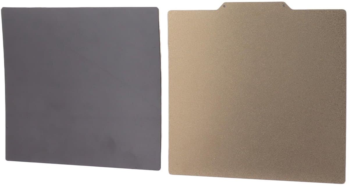 Dailygoods- Bouwplatform Magnetisch - Dubbelzijdig - 220x240 mm - Geschikt voor 3D Printer - Eenvoudige Installatie - Robuust Ontwerp - 3D-printbed