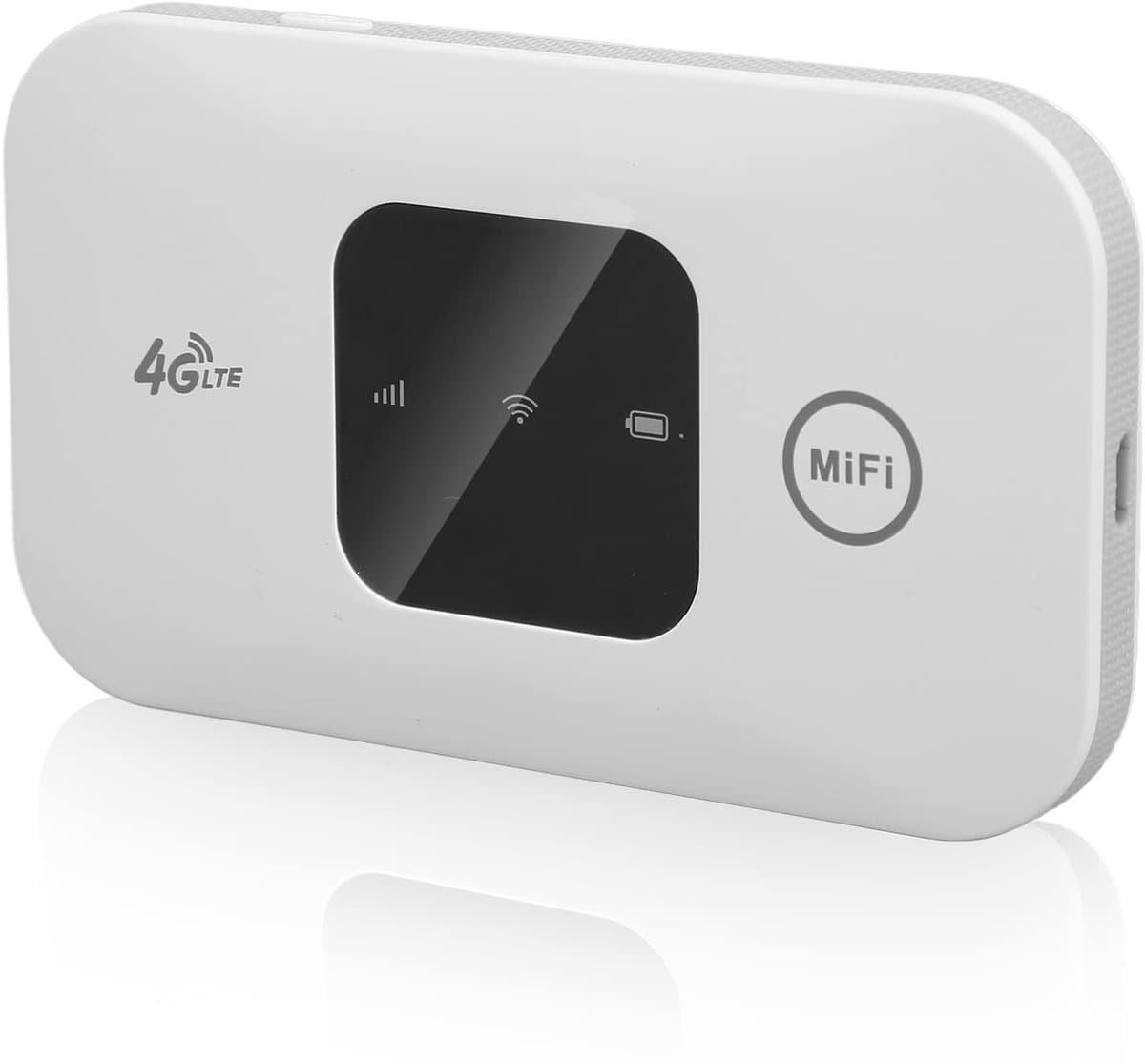 Golden crown - Draagbare Mini-Reis Wifi-Router - Mobiele 4G Router - 72 Uur Stand-By - Draadloos voor 10 Gebruikers - Ideaal voor Reizen en Thuiswerke