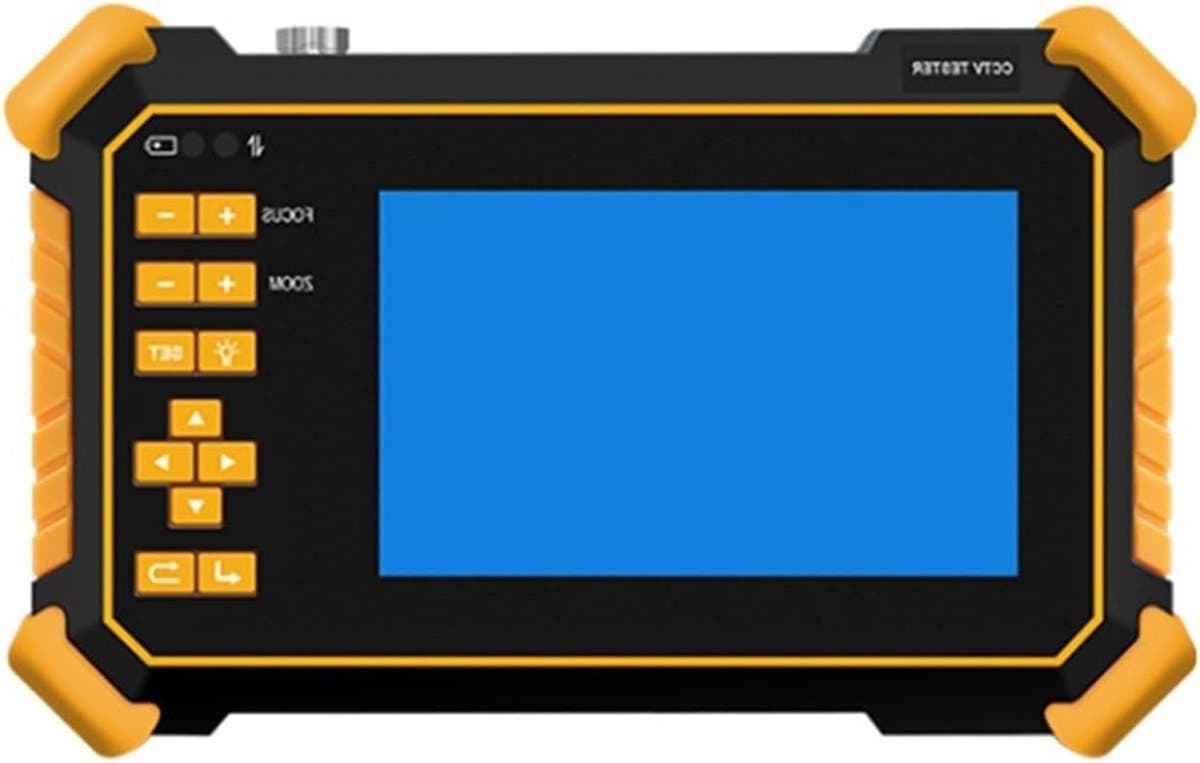 CCTV Cameratester - Bewakingsmonitor Testapparaat - Installatie Begeleiden - Adaptieve Signaalweergave - 5 inch - Zwart