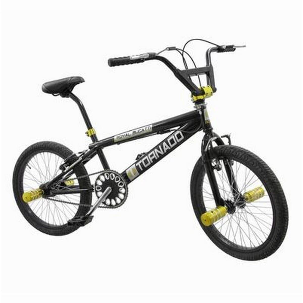 BMX fiets Royal-Bugatti Tornado Freestyle 20 inch - Zwart/Goud