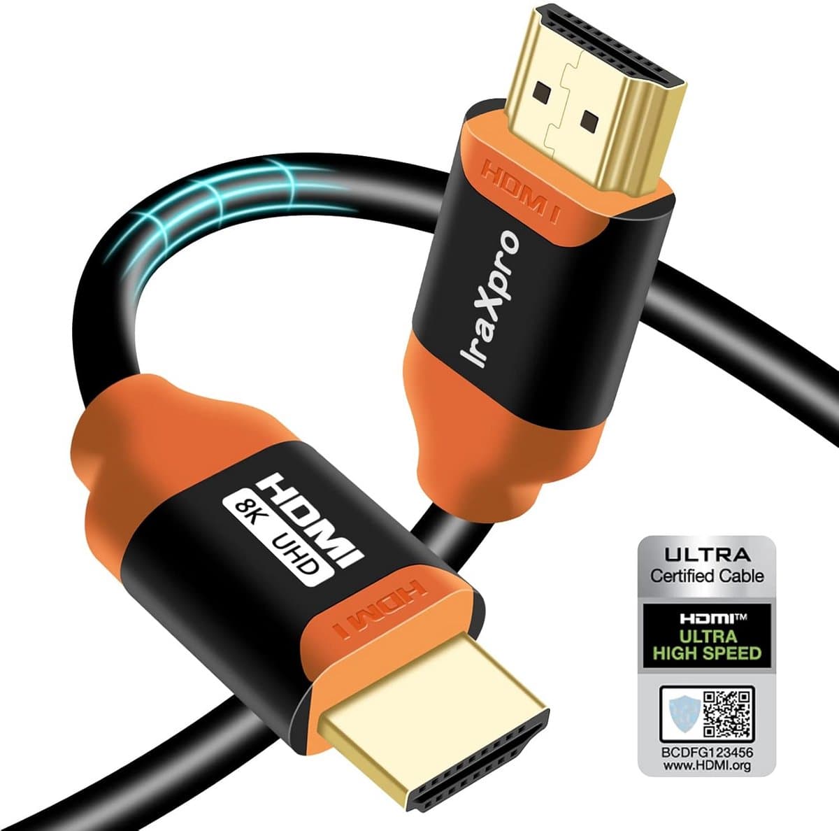 HDMI 2.1 Kabel 8K Ultra High Speed 3 Meter - 48Gbps Ondersteunt 4K 120Hz, HDR en eARC