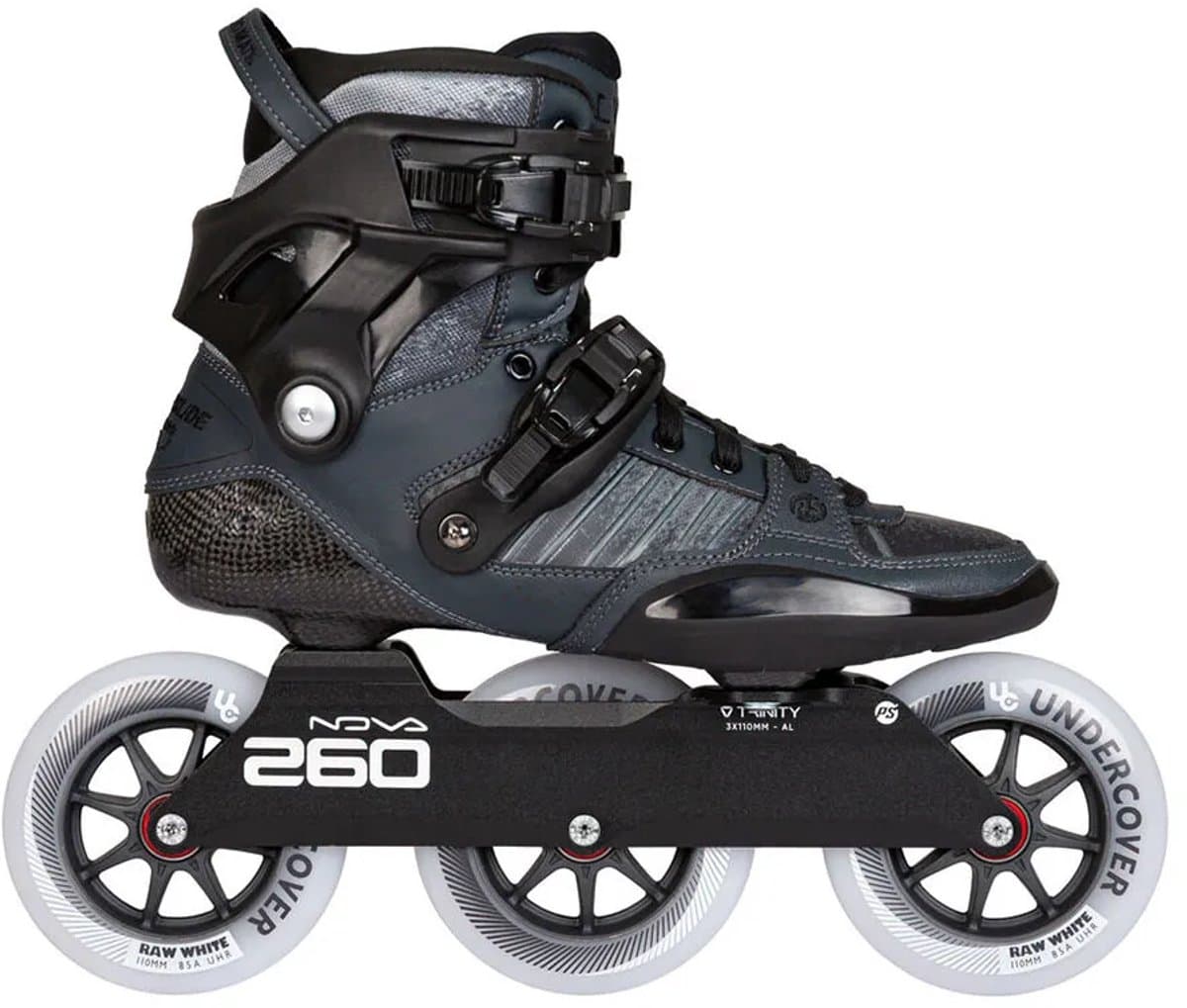 Powerslide Hc Evo Pro 110 Inline Skates Zwart,Grijs EU 44