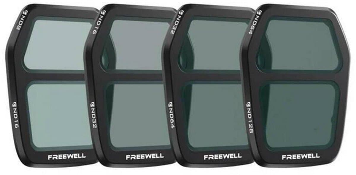 Freewell DJI Air 3S Filters Split ND 4 Pack