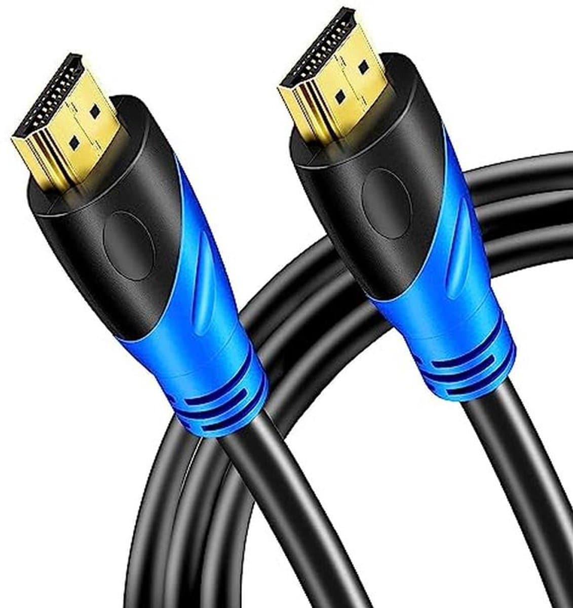 HDMI-kabel 2.1, 0,5 m, High Speed 48Gbps 8K @60Hz en 4K @120Hz, HDCP 2.2 en 2.3, Compatibel met TV, PC, Monitor, Laptop, PS4/5 en Projector