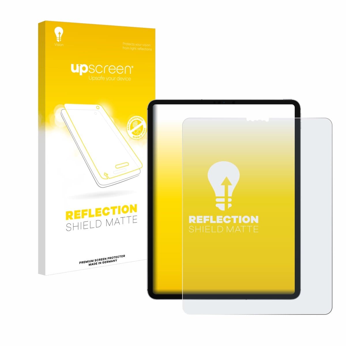 upscreen - Screenprotector voor Apple iPad Pro 12.9" 2021 (5. Gen.) - Folie Beschermfolie anti glare matte