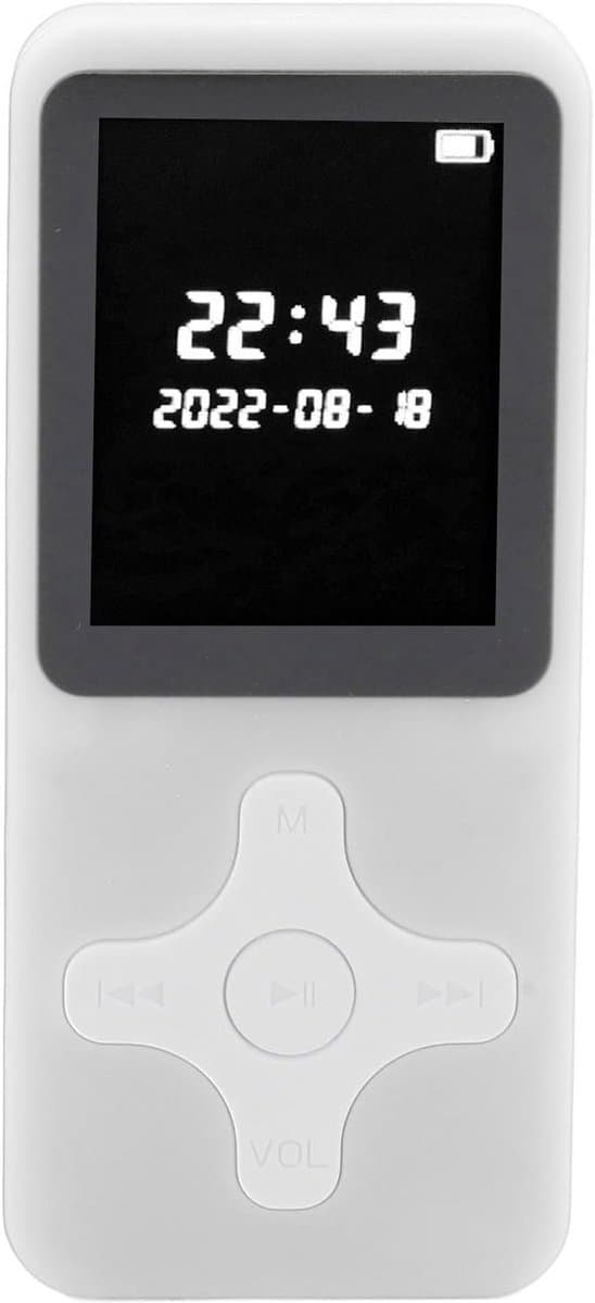 Draagbare MP3 Speler met Bluetooth 5.0, Ingebouwde Speaker en Radio