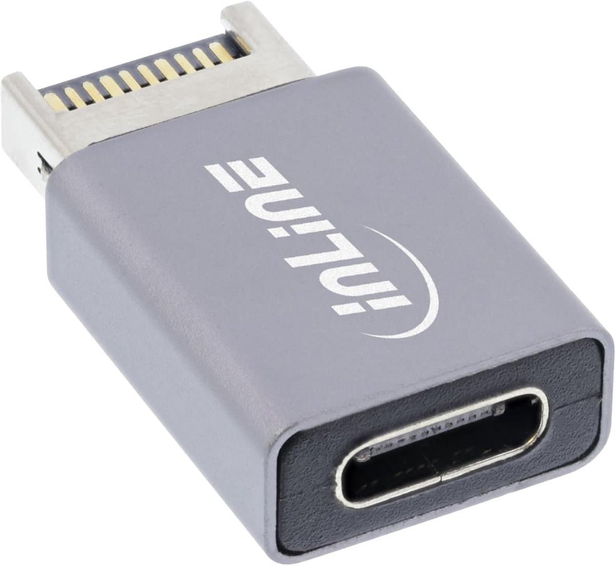 USB 3.2 Adapter voor Interne USB-E naar USB-C Aansluiting