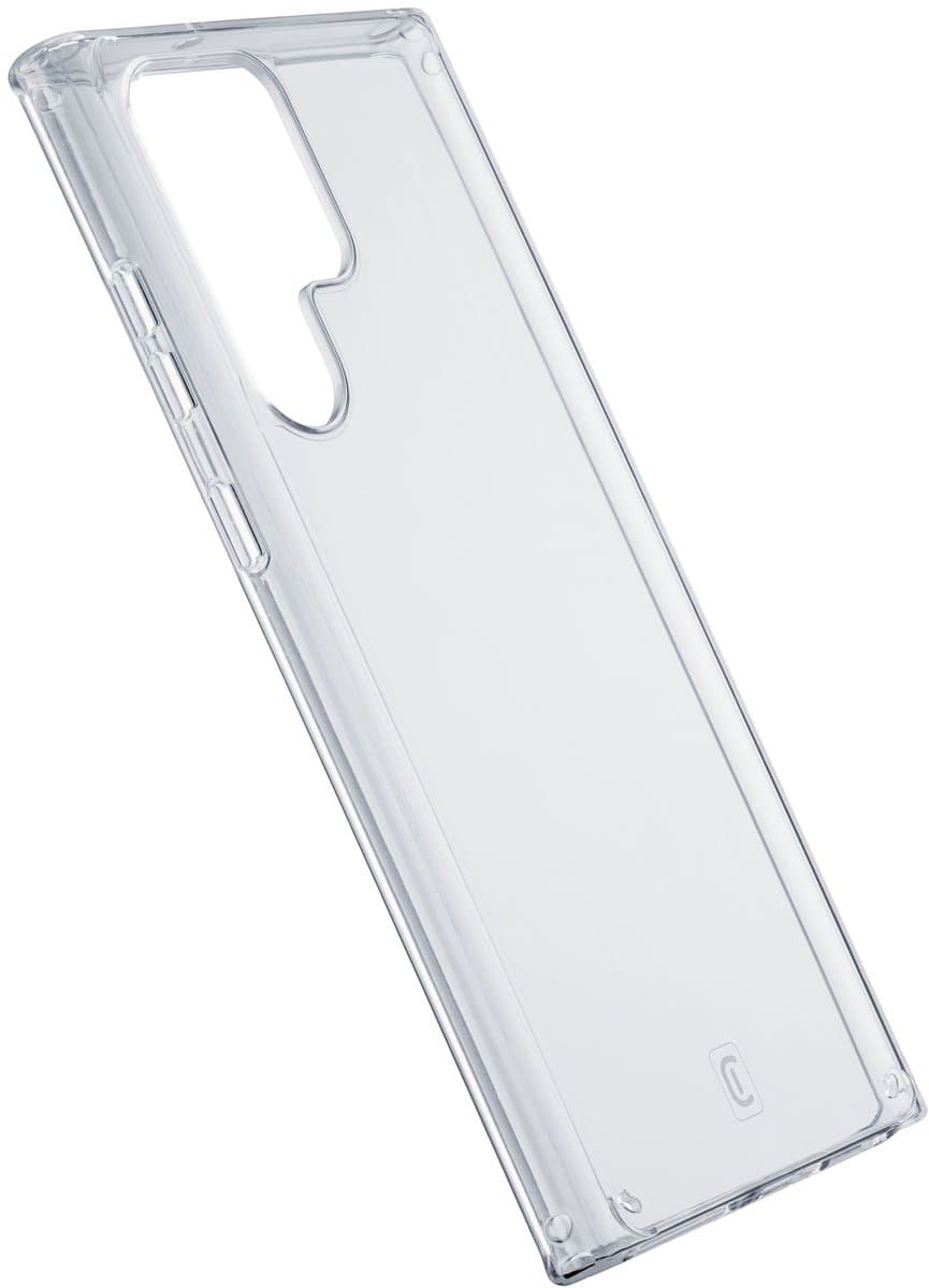Cellularline Clear Duo Hoesje - Geschikt voor Samsung Galaxy S25 Ultra - Transparant & Dual Materiaal - Transparant