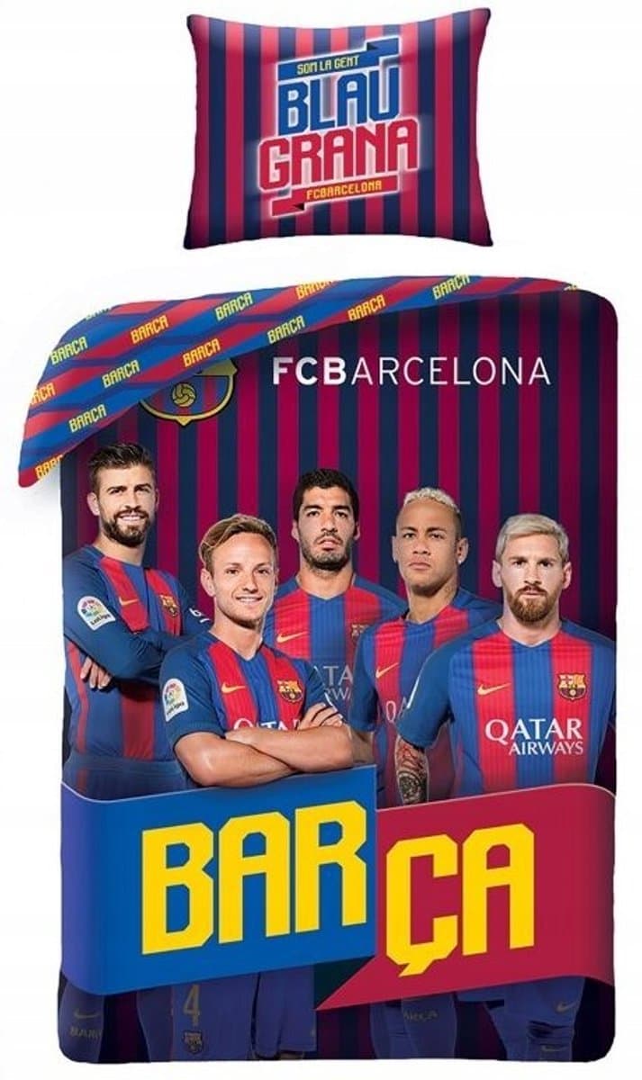 FC BARCELONA BEDDENGOED 160x200cm - Officiële licentie