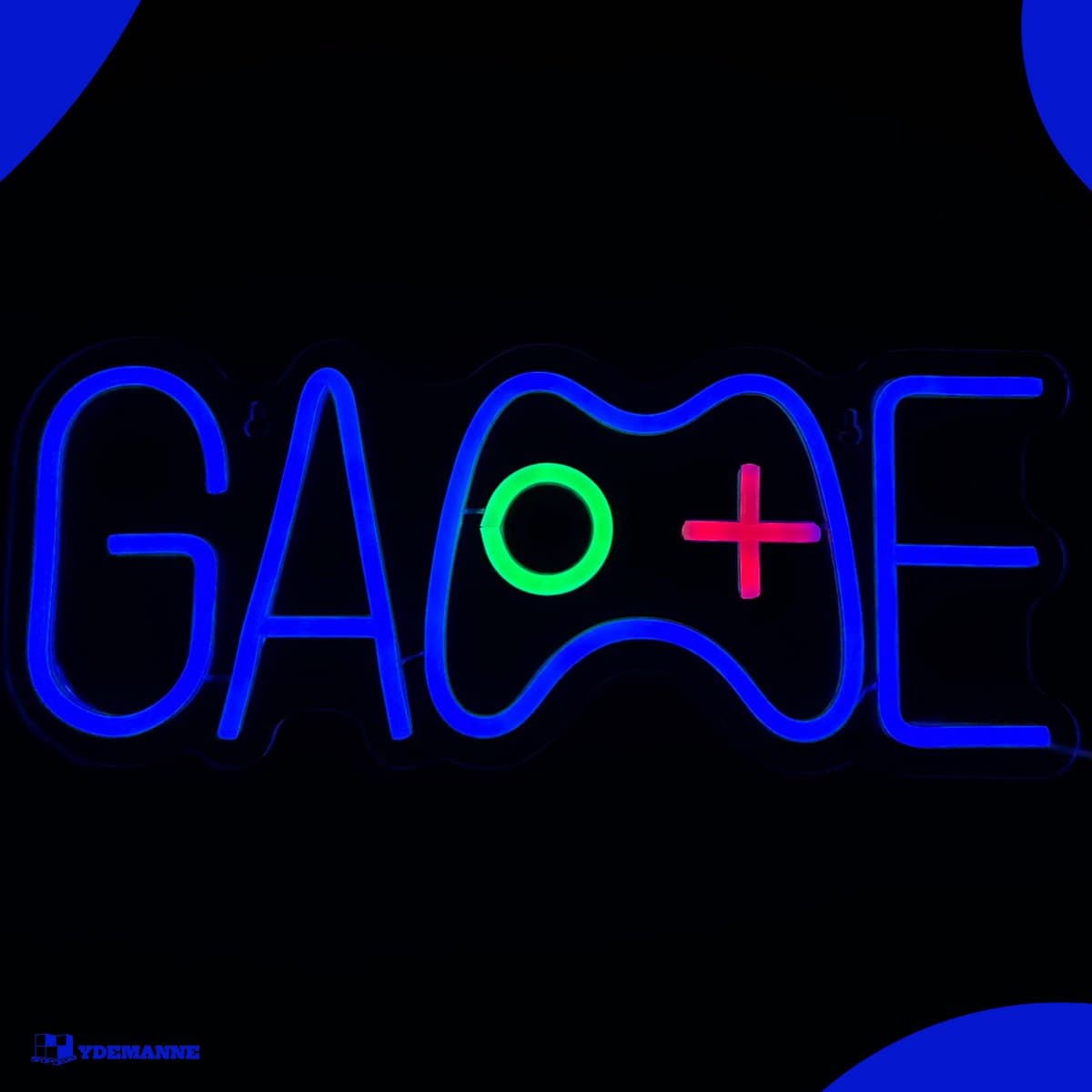 Neon Lamp - Game met Controller - Incl. Ophanghaakjes - Neon Sign - Neon Verlichting - Neon Led Lamp - Wandlamp