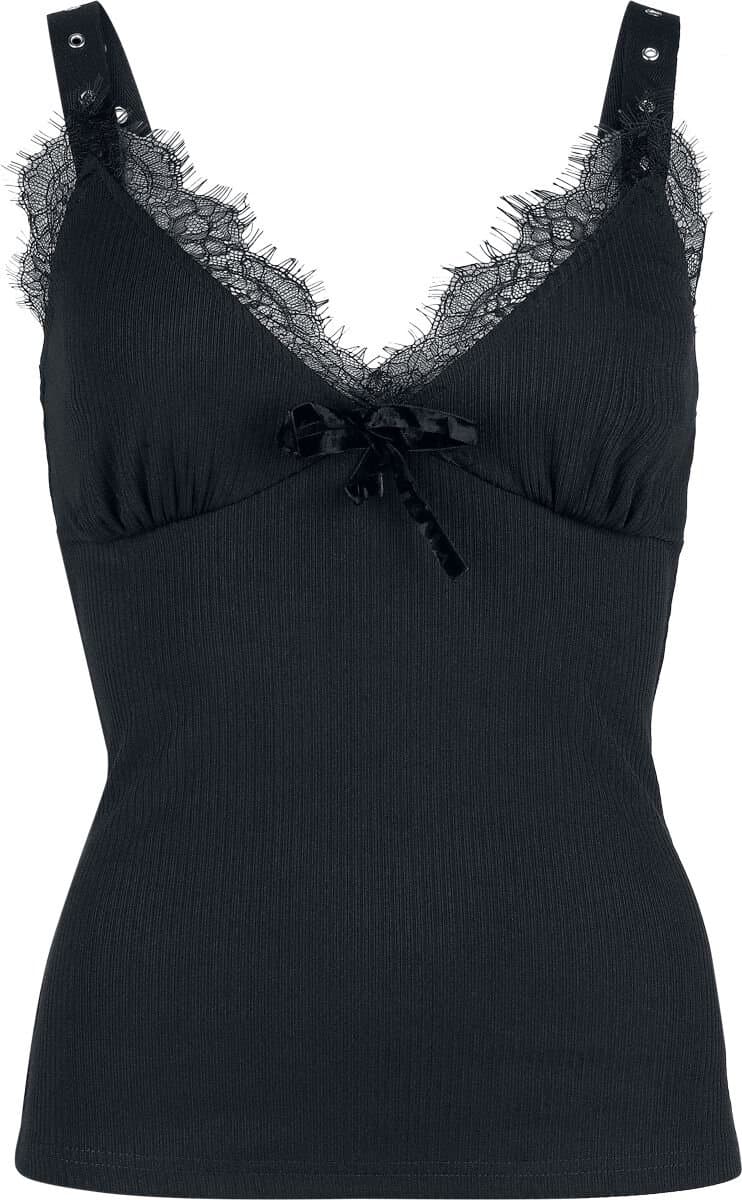 Jawbreaker Sleeveless Dames Top - zwart - M