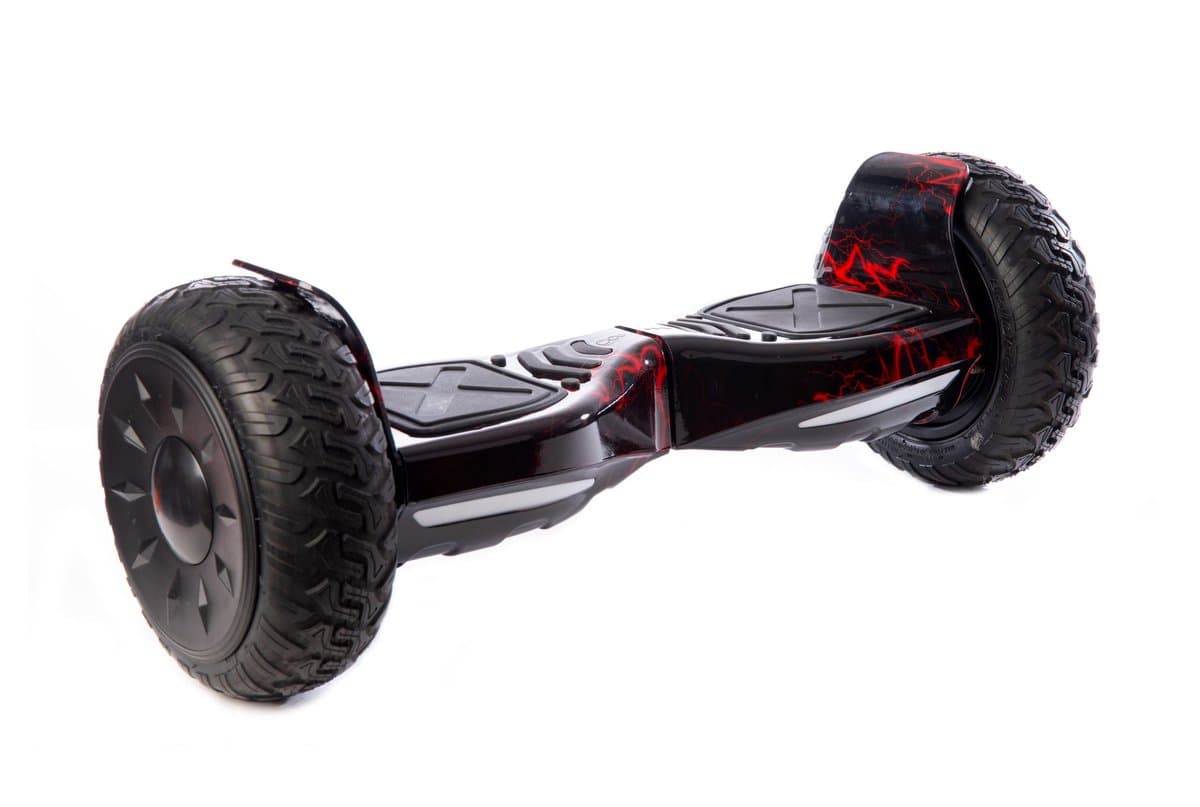 Altrado - Hoverboard – Red Lightning – 10 inch Off-Road - 15 km/h - 10km bereik - Bluetooth speaker - Oxboard - Hoverboards