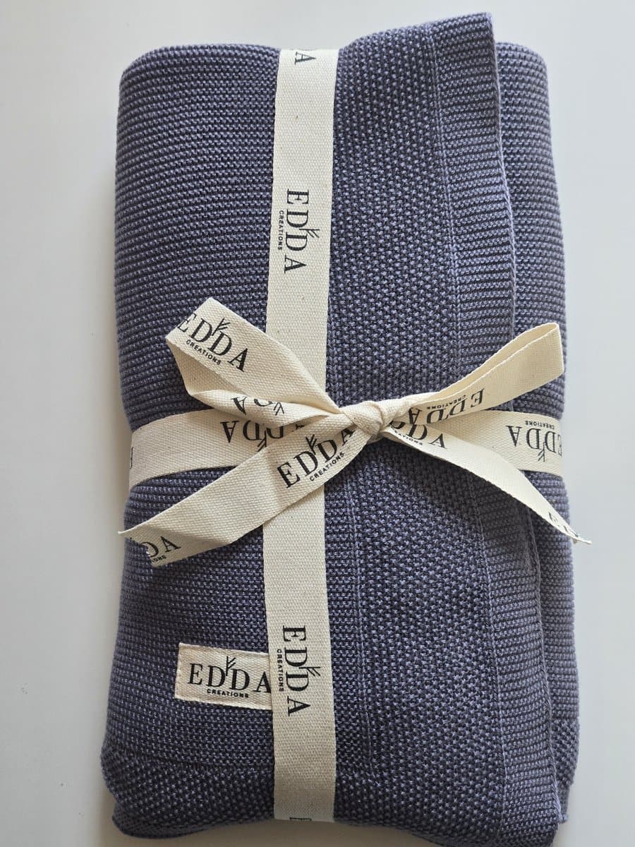 Baby Deken Ulrik - 100% TENCEL™ Lyocell - OEKO-TEX® - Extra Zacht - 80x100cm - Folkstone Grey
