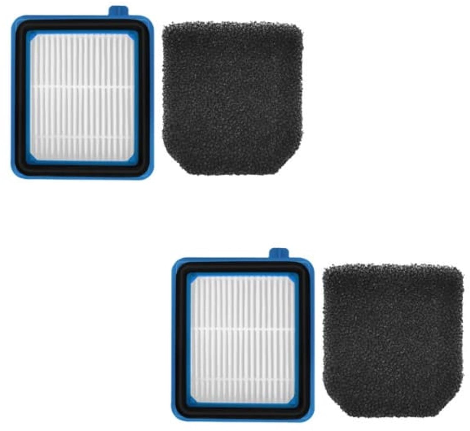 Set van twee Geschikt voor Electrolux Q Series Q6-8 WQ61/WQ71/WQ81 stofzuigerfilters