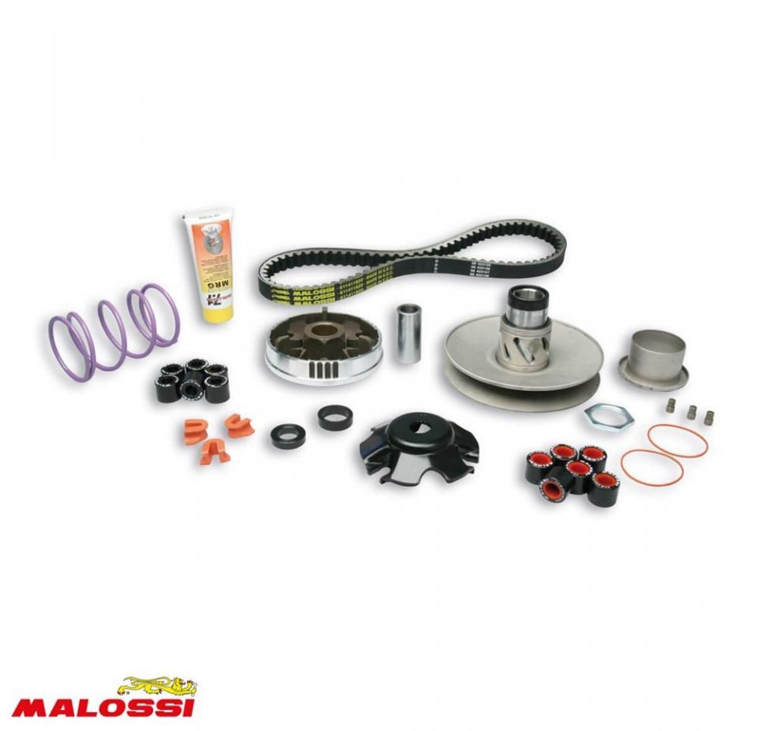 malossi variator voor scooter yamaha 50 jog r 6114219 / over range nieuw