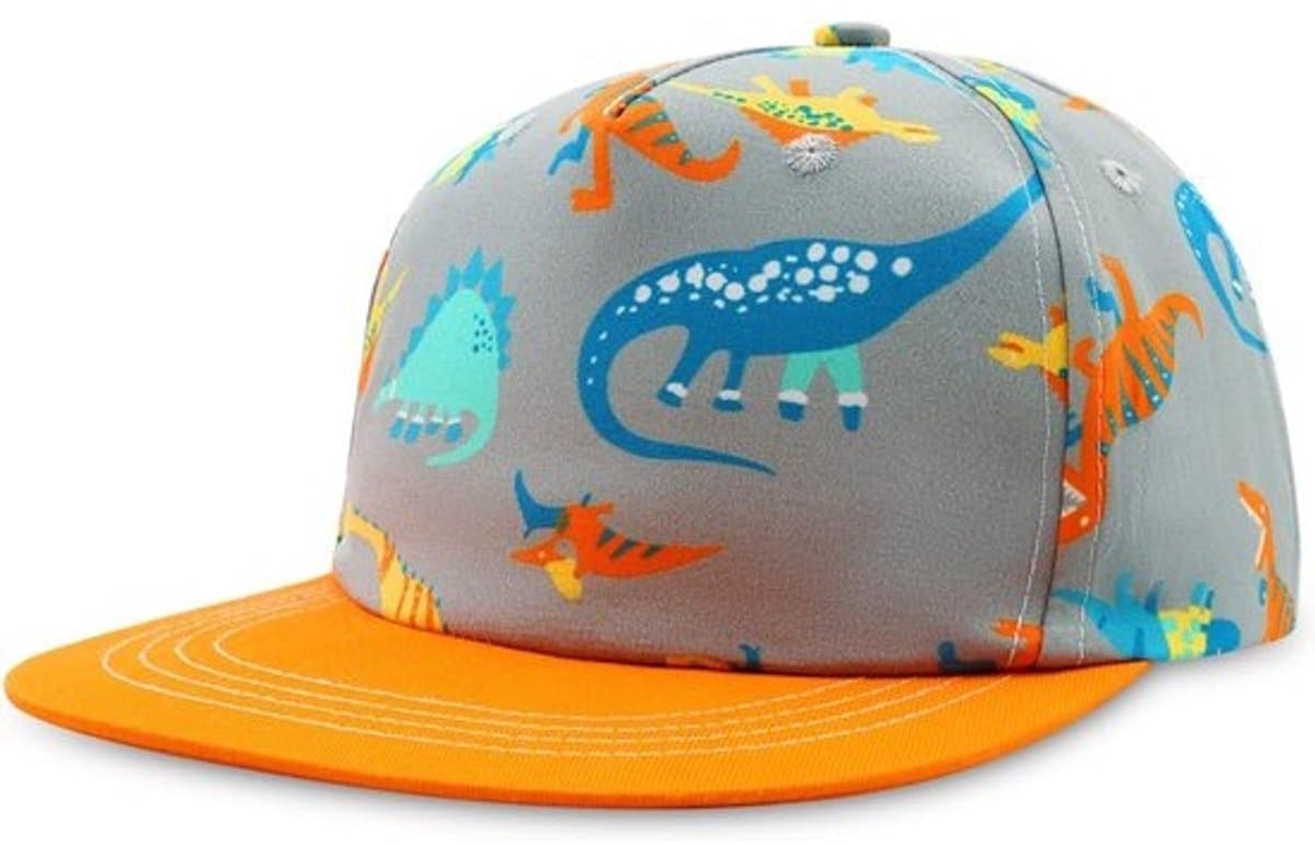 Baseballcap - voor kinderen - Platte rand - cartoonpatroon - voor jongens en meisjes