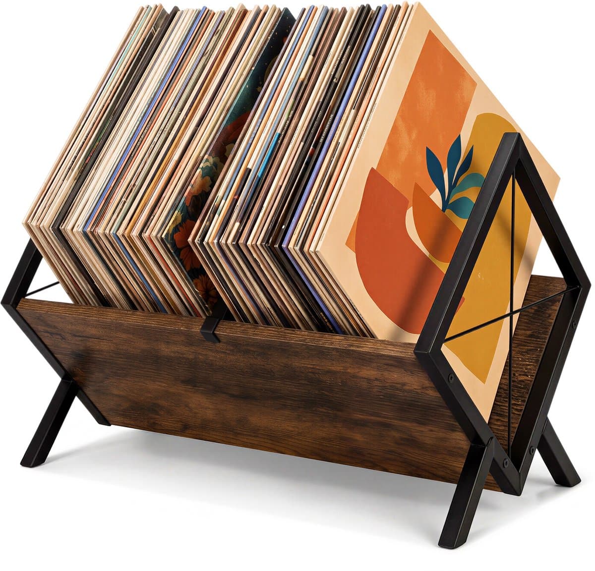 Luft LP houder - Vinyl - Opbergsysteem - Platenrek - Houder - Standaard - Album - Platenhouder - LP rek