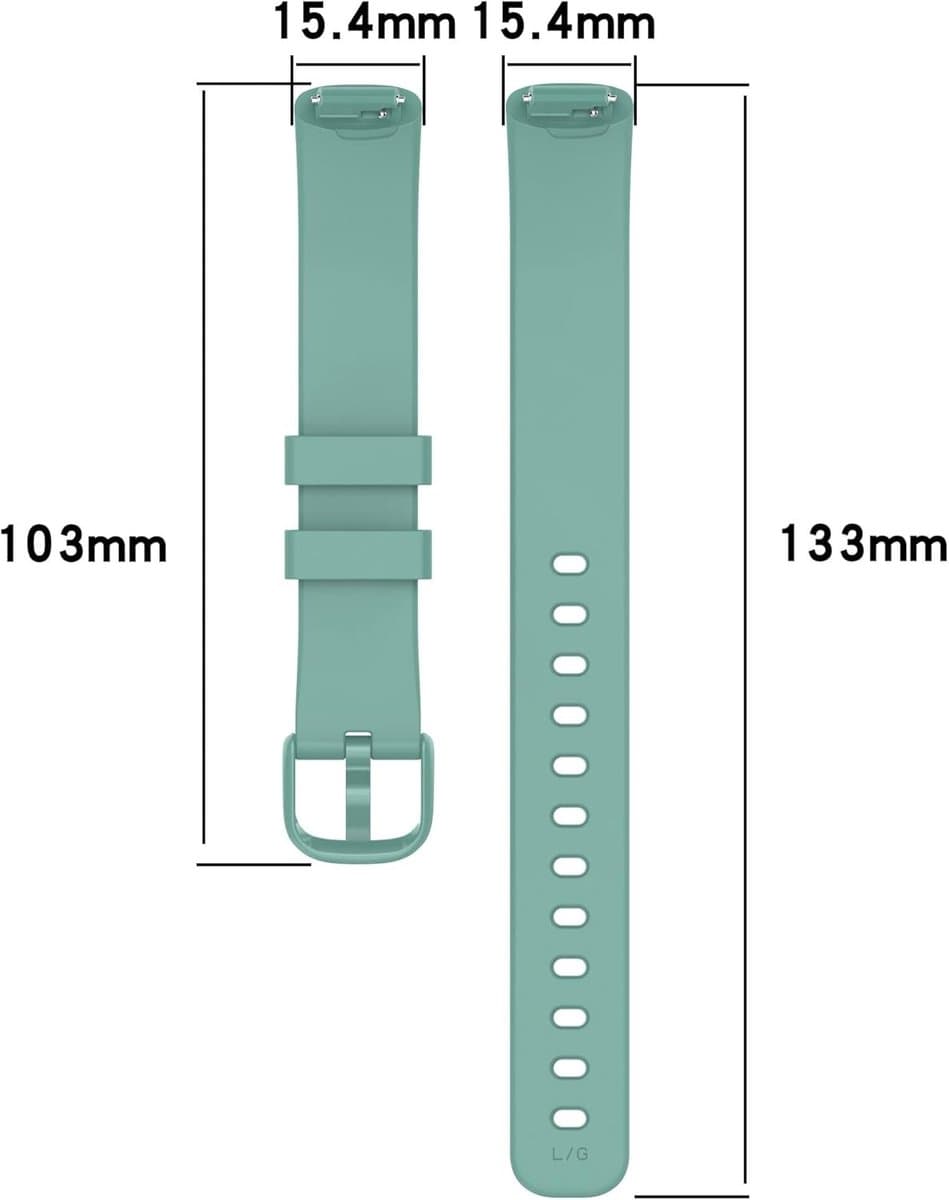Vervangbare Sportarmbanden voor Fitbit Inspire 3 - 3-Pack Zachte Silicone Polsbanden voor Activiteitstracker