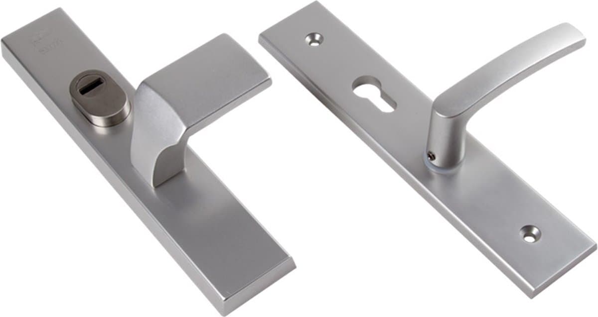 Ami Veiligheids schildgarnituur SKG - deurdikte 55/60 mm - KT 72 Omkeer - Omkeerbaar - F1 - zonder gatdeelkruk