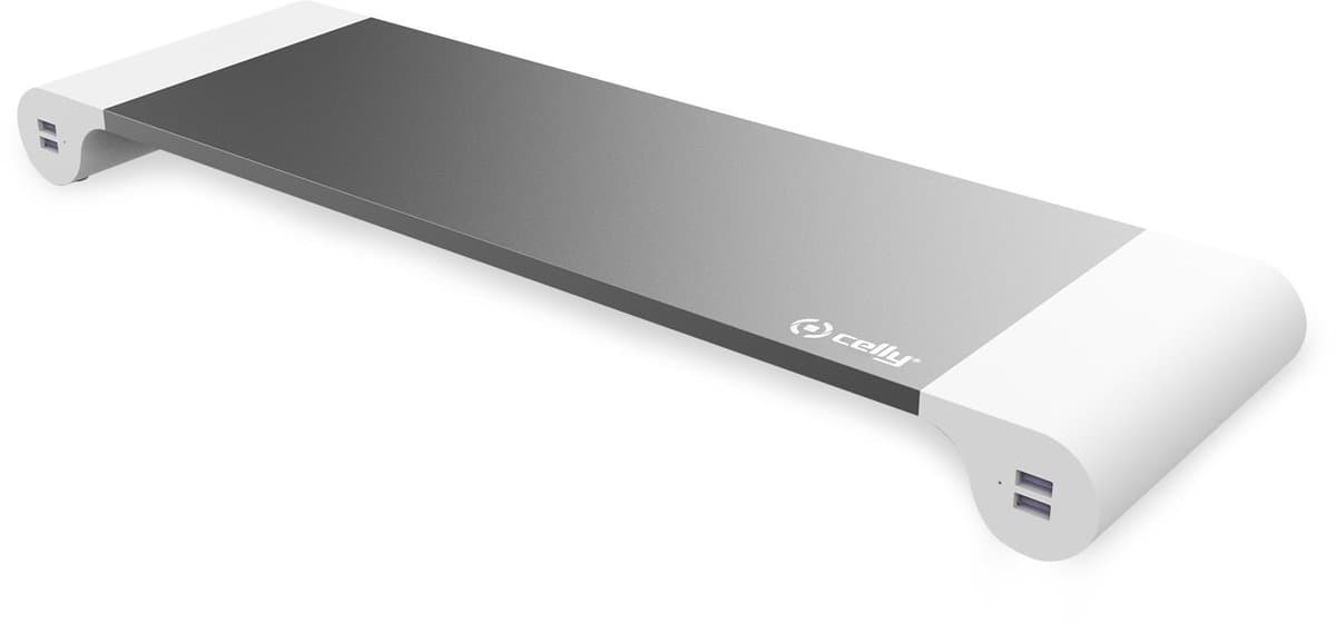 Schermtafel Support Celly SWDESKHUBWH Wit