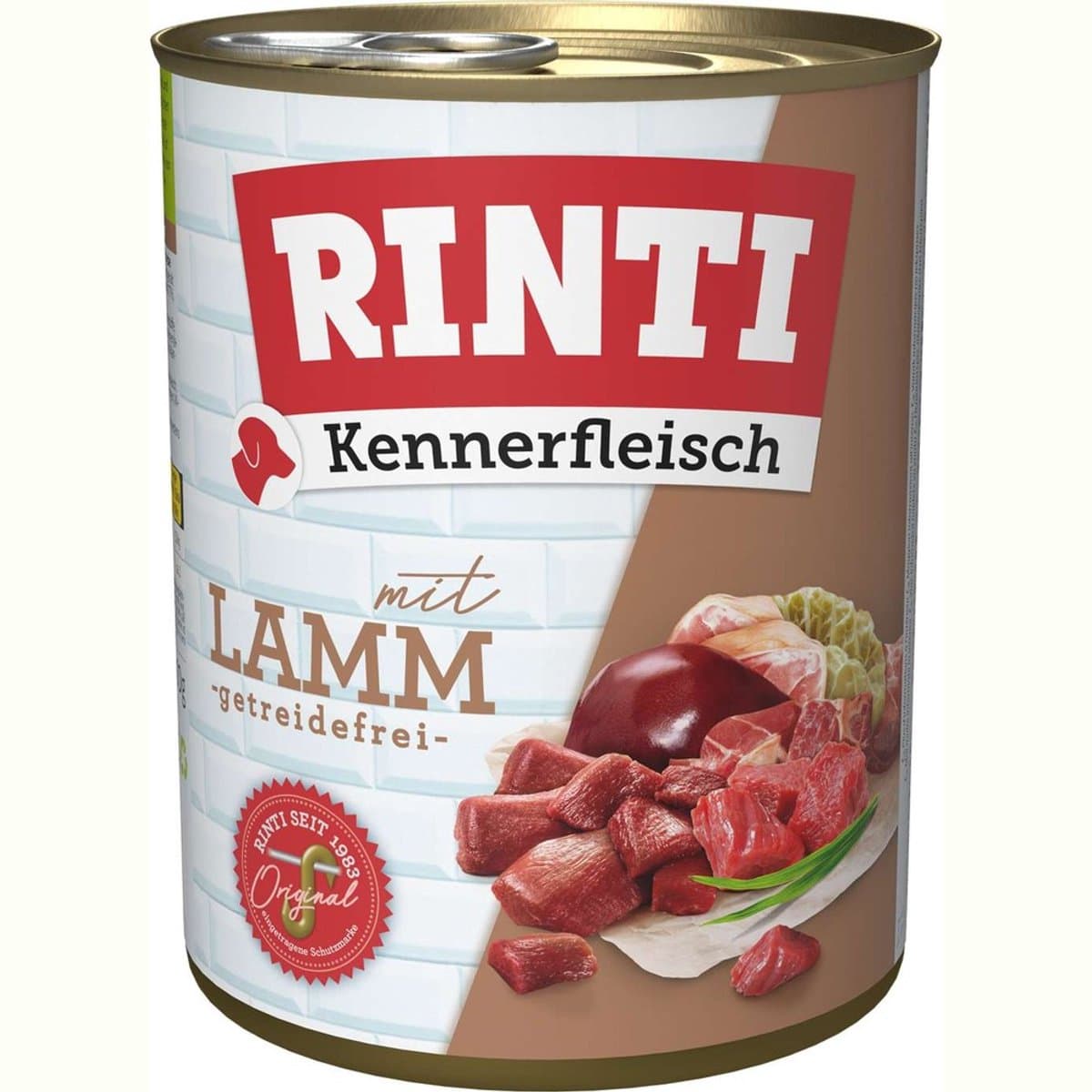 Rinti - Pur Kennerfleisch 12x800g - Lam