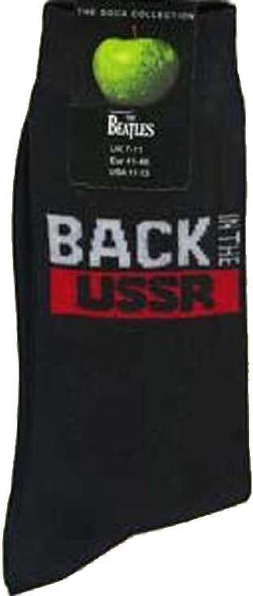 The Beatles - Back In The USSR Sokken - 41/45 - Zwart