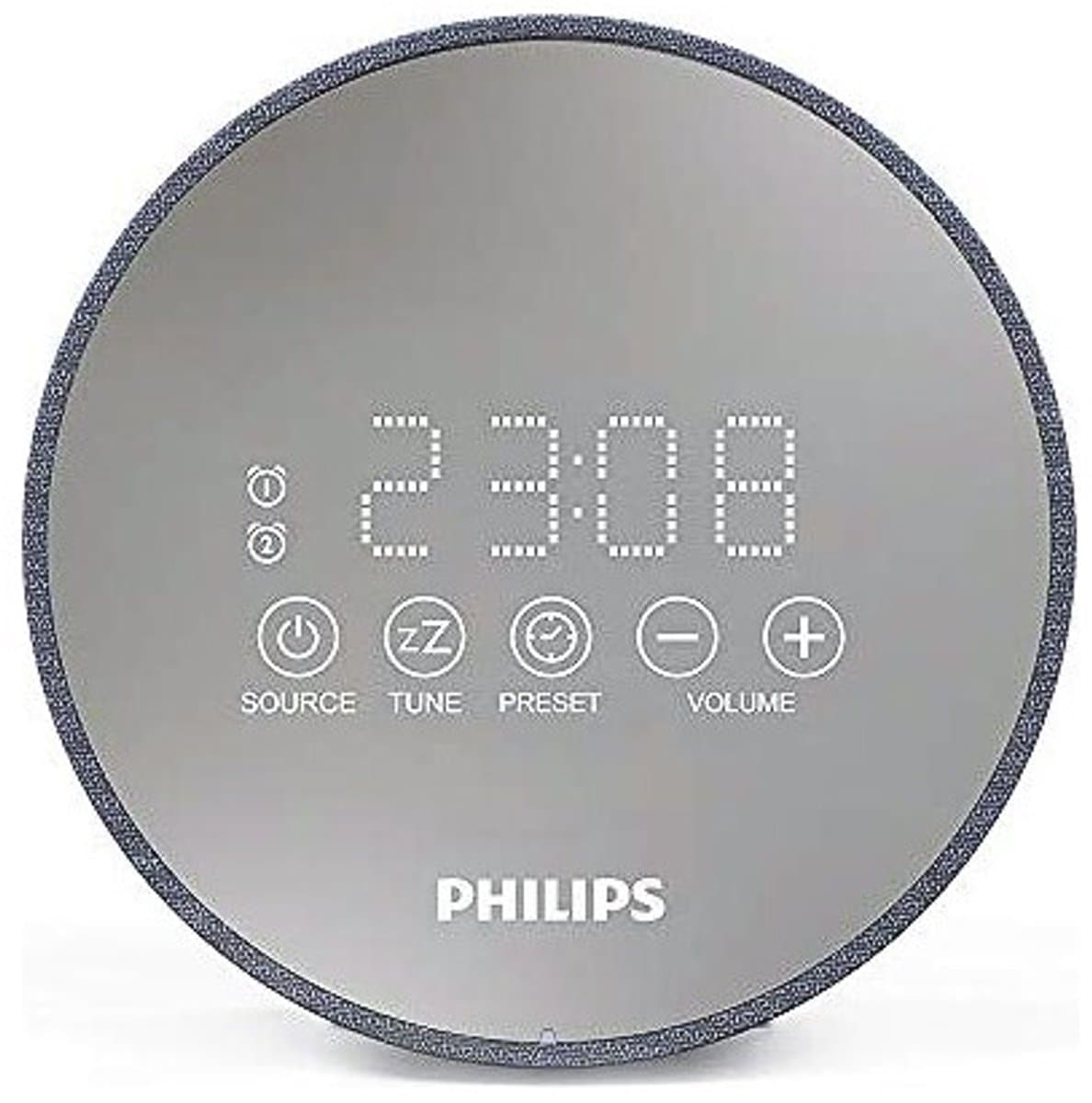 Philips TADR402 - Wekkerradio - Zilver/Grijs