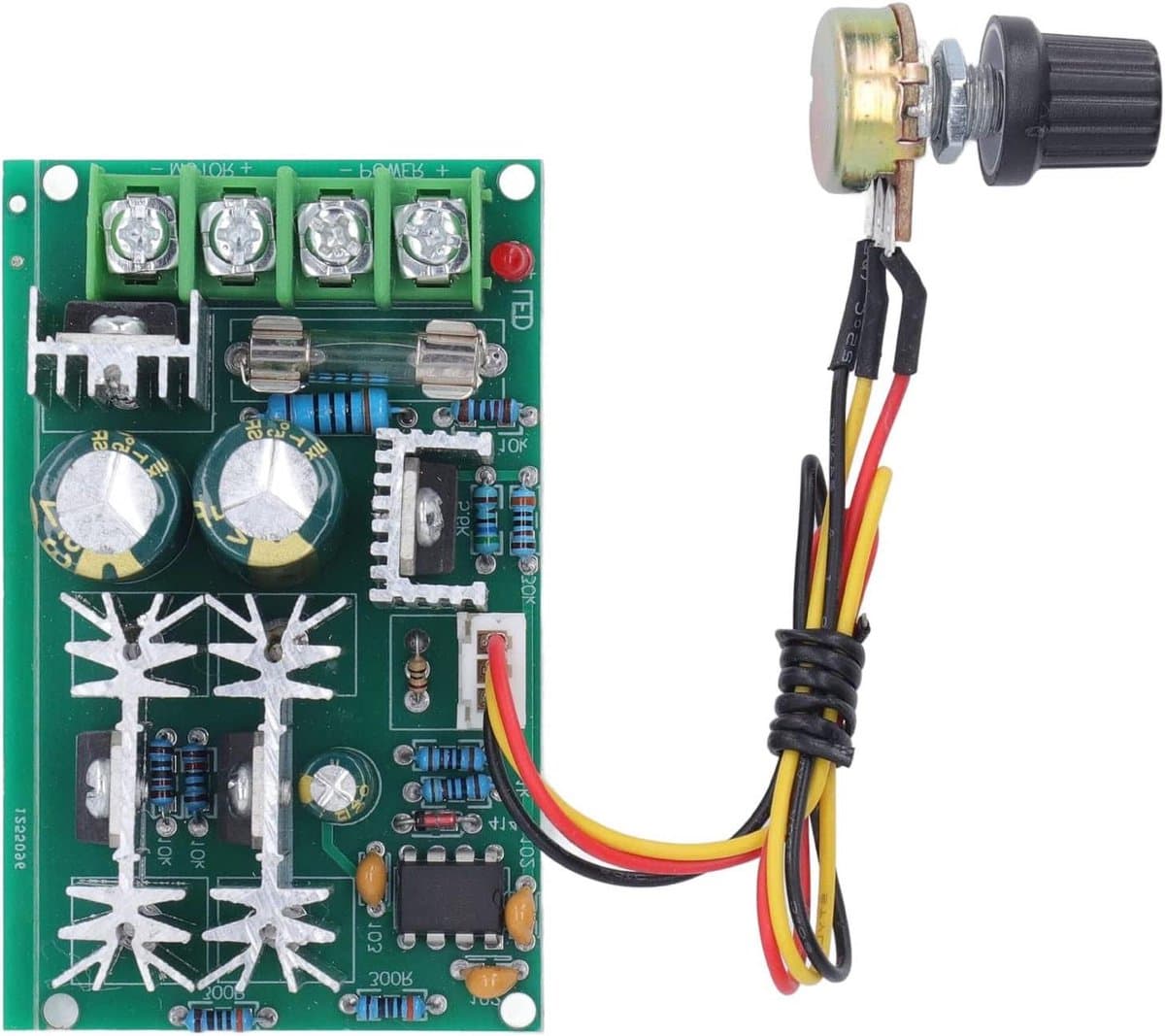 DC Motor Speed Controller 20A Stroomregelaar 12V 24V 36V 48V PWM Controller Module