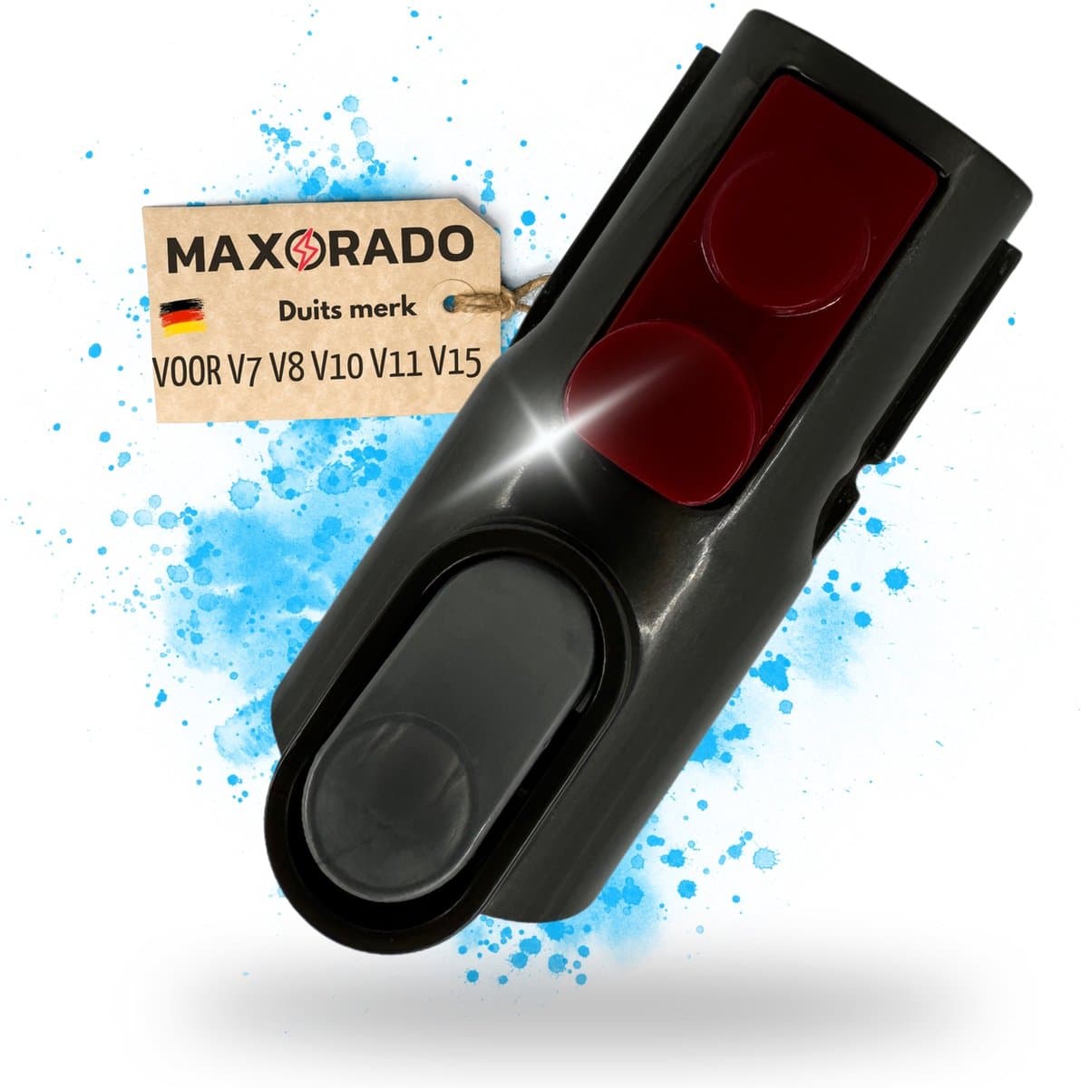Maxorado Aansluitadapter voor uw stofzuiger - geschikt voor Dyson V7, V8, V10, SV10, SV11 - buis adapter