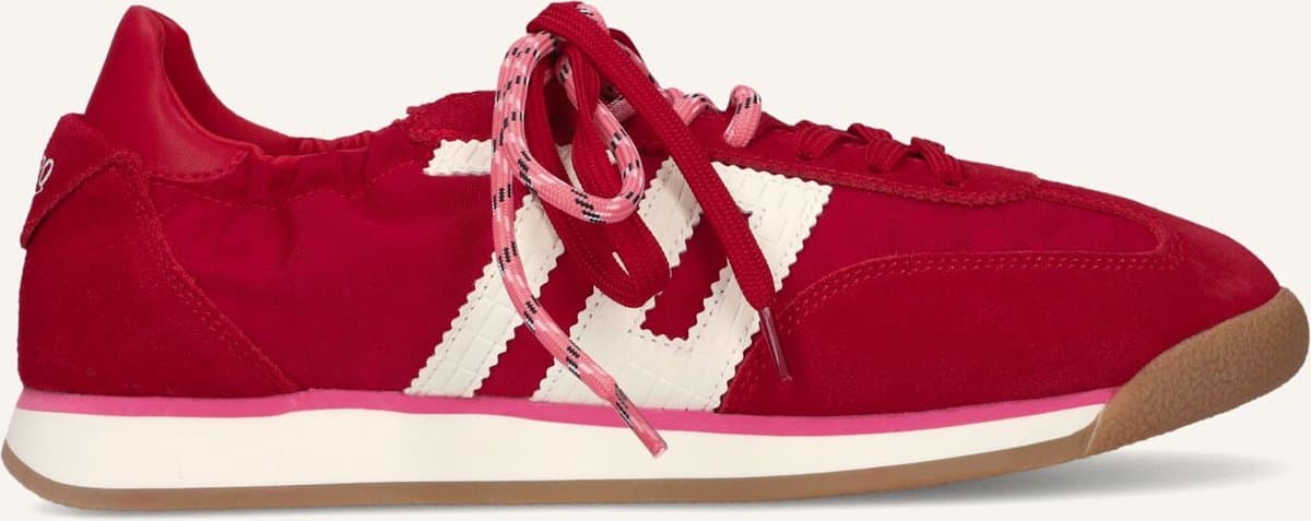 BACK70 Rocket Sneakers - Textiel - Dames - Rood - Maat 43
