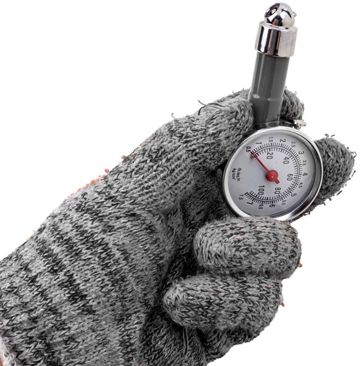 Forsage - Bandenspanningsmeter - 0-7,5 Bar - Precieze Meting - Voor Fiets en Auto