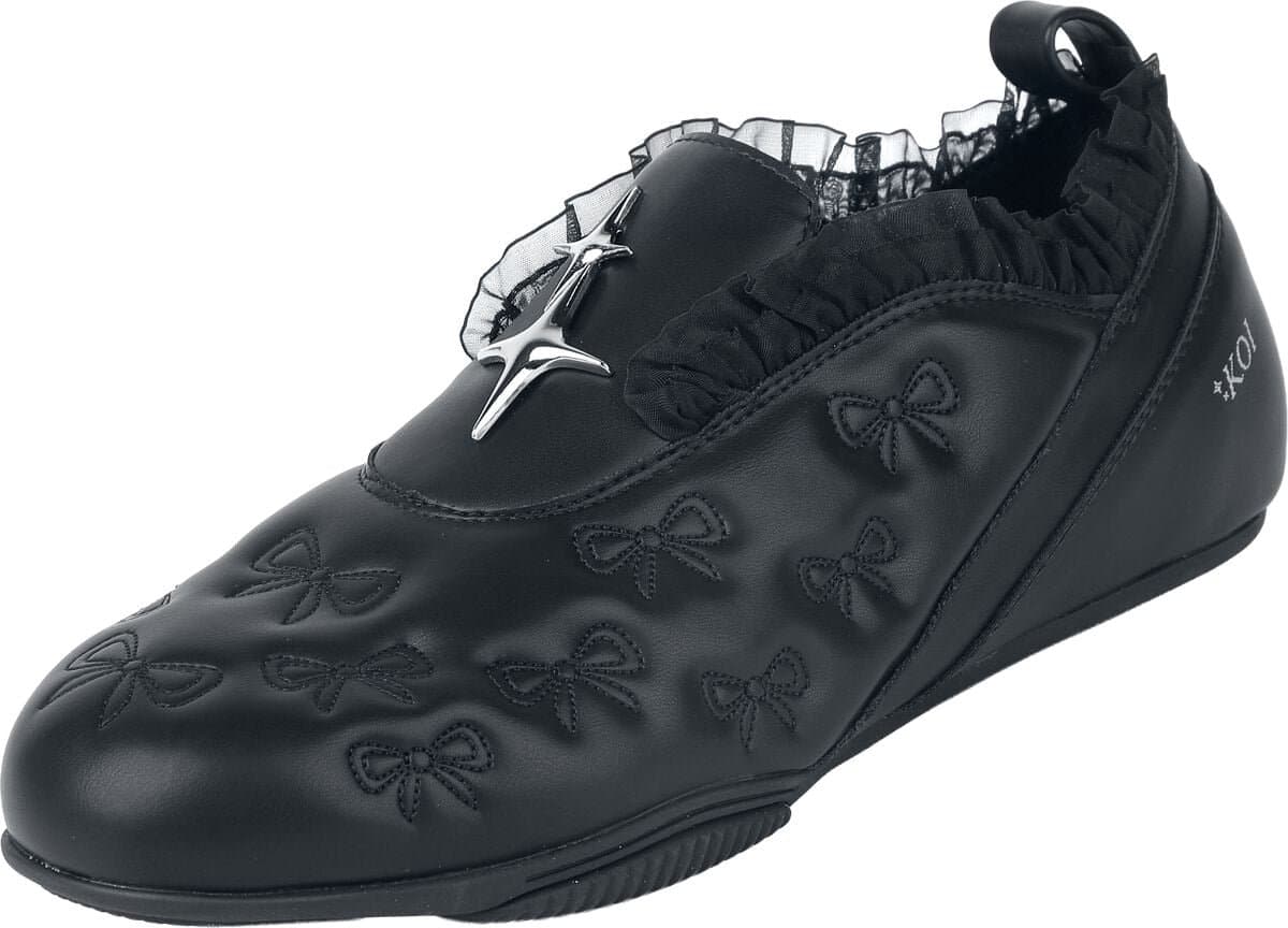 KOI HEARTBREAKER SPORTY SLIP ON SHOES BLACK Dames Sneakers - zwart - EU39