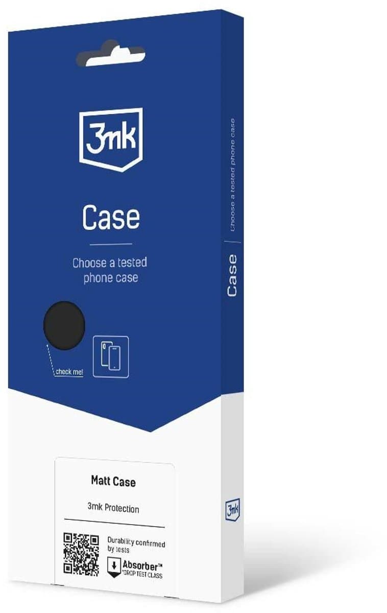 3MK Matt Serie - Motorola Moto G Stylus 5G Hoesje - Mat Zwart - Hoge Kwaliteit Bescherming - Elegant Design