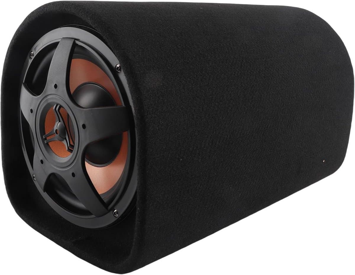 Auto subwoofer - Bass speaker - Muziek luisteren - Krachtige basweergave - 47 cm - Zwart