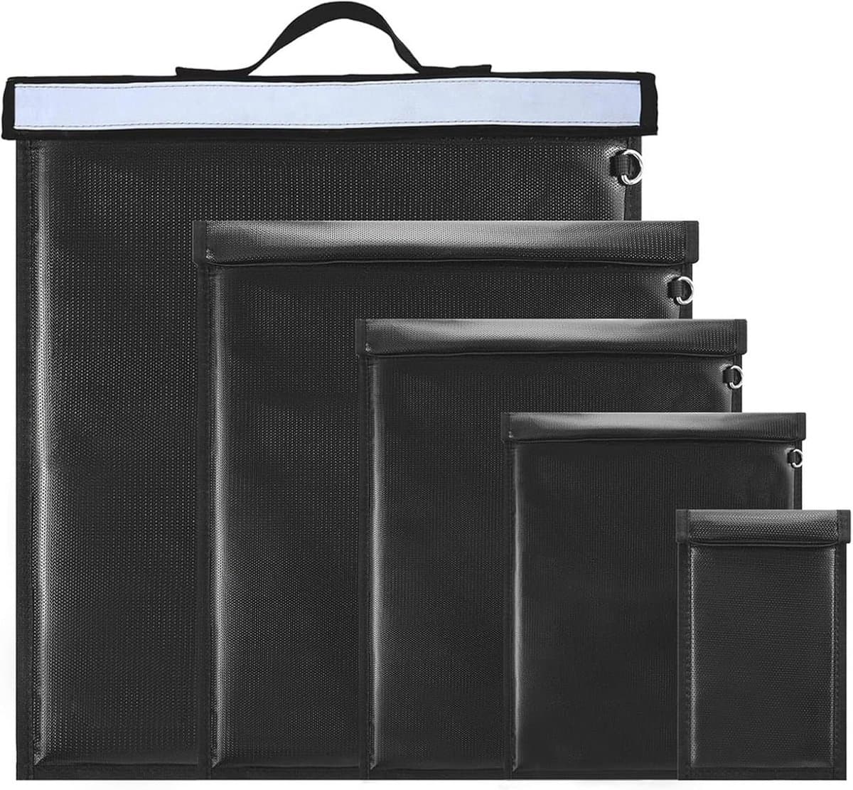 5 Stuks Signaalblokkerende Faraday Tassen voor Laptops, Tablets en Autosleutels
