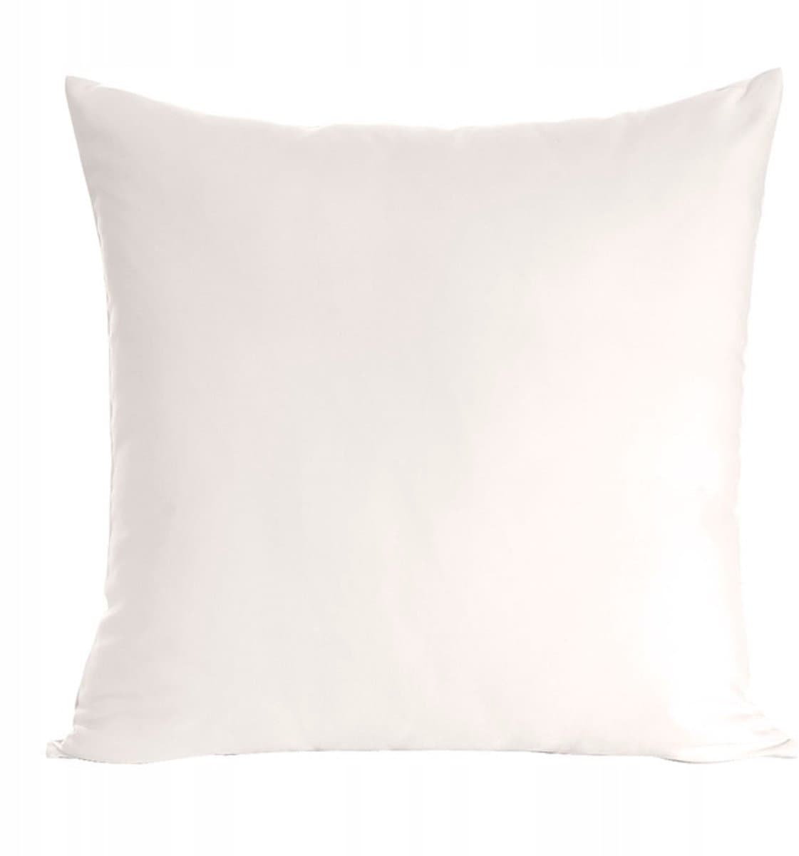 Katoenen Kussensloop 50x60 cm Wit Effen met Rits