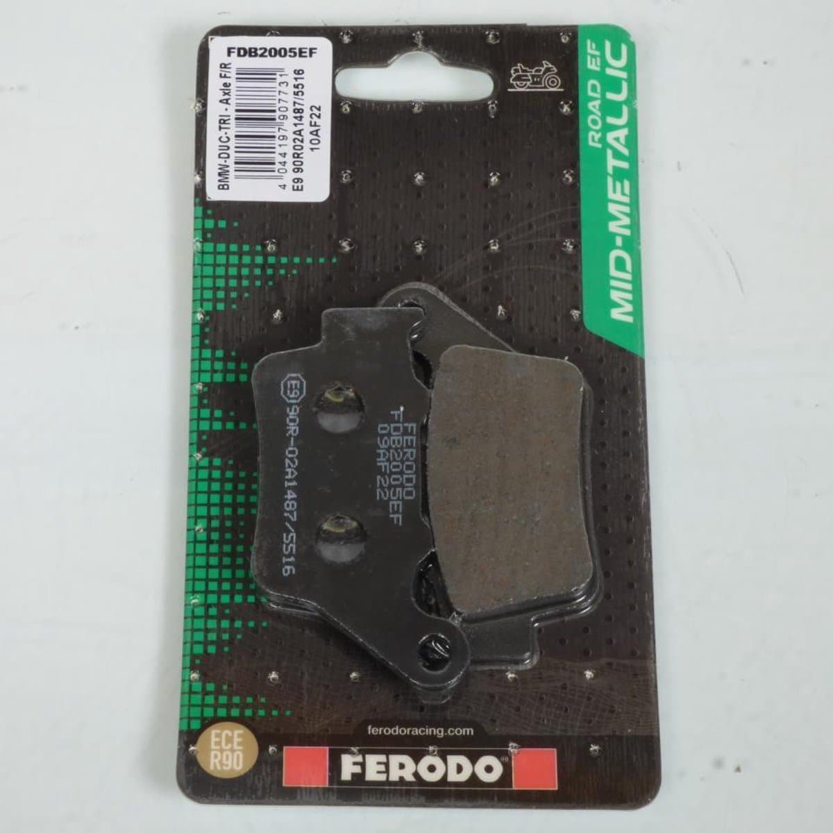 Plaquette de frein Ferodo pour Moto Ducati 659 698 HYPERMOTARD MONO 2024 à 2025 AR Neuf