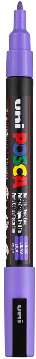 Verfstift Posca PC3M F lila