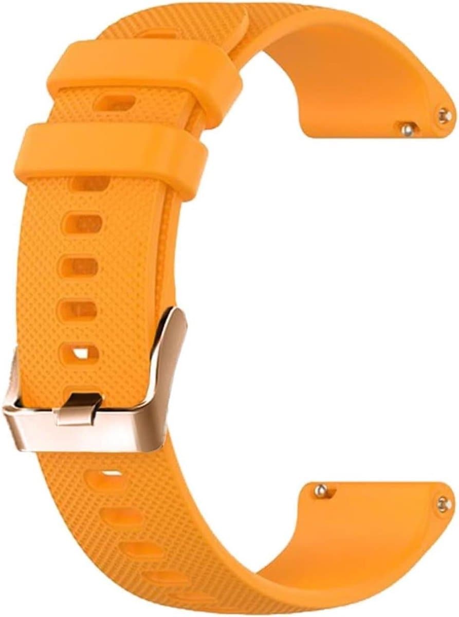 Polsband Sport Band - Horlogeband Siliconen Armband - Polar Horloge Gebruik - Milieuvriendelijk Gezond Materiaal - 20mm Breedte - Agaat