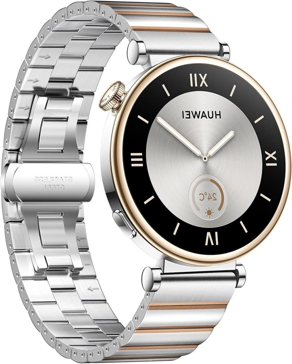 Metalen Horlogeband - Reserveband RVS - Smartwatch Personaliseren - Roestvrij Staal - 18 mm - Zilver