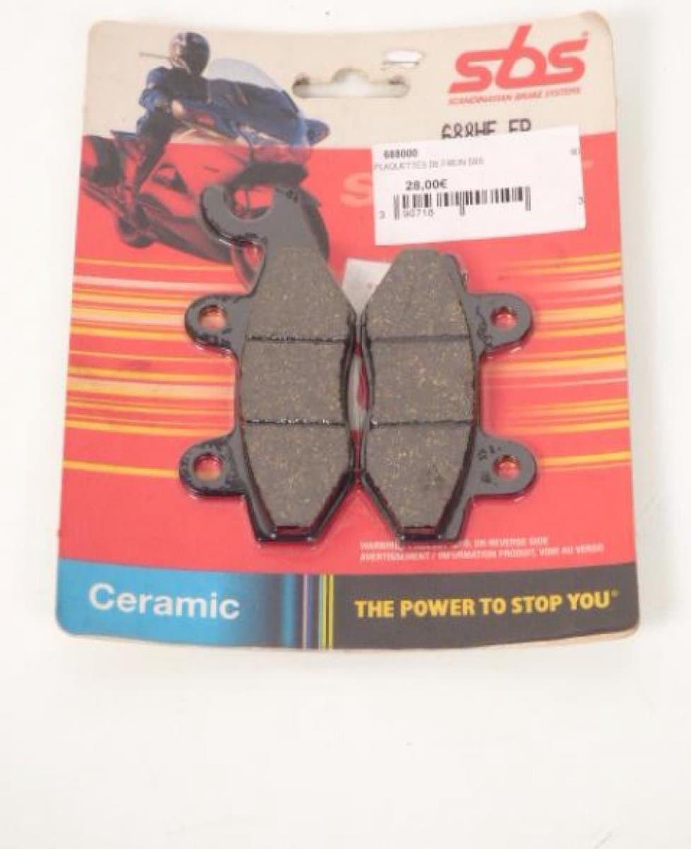 remblokje sbs voor scooter kymco 50 super 9 lc 2001 tot 2009 av nieuw